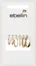 Bild 2 von ebelin Creolen Gold-Optik, 6 St