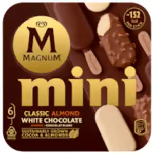 Magnum Mini Mix Classic, Almond, White