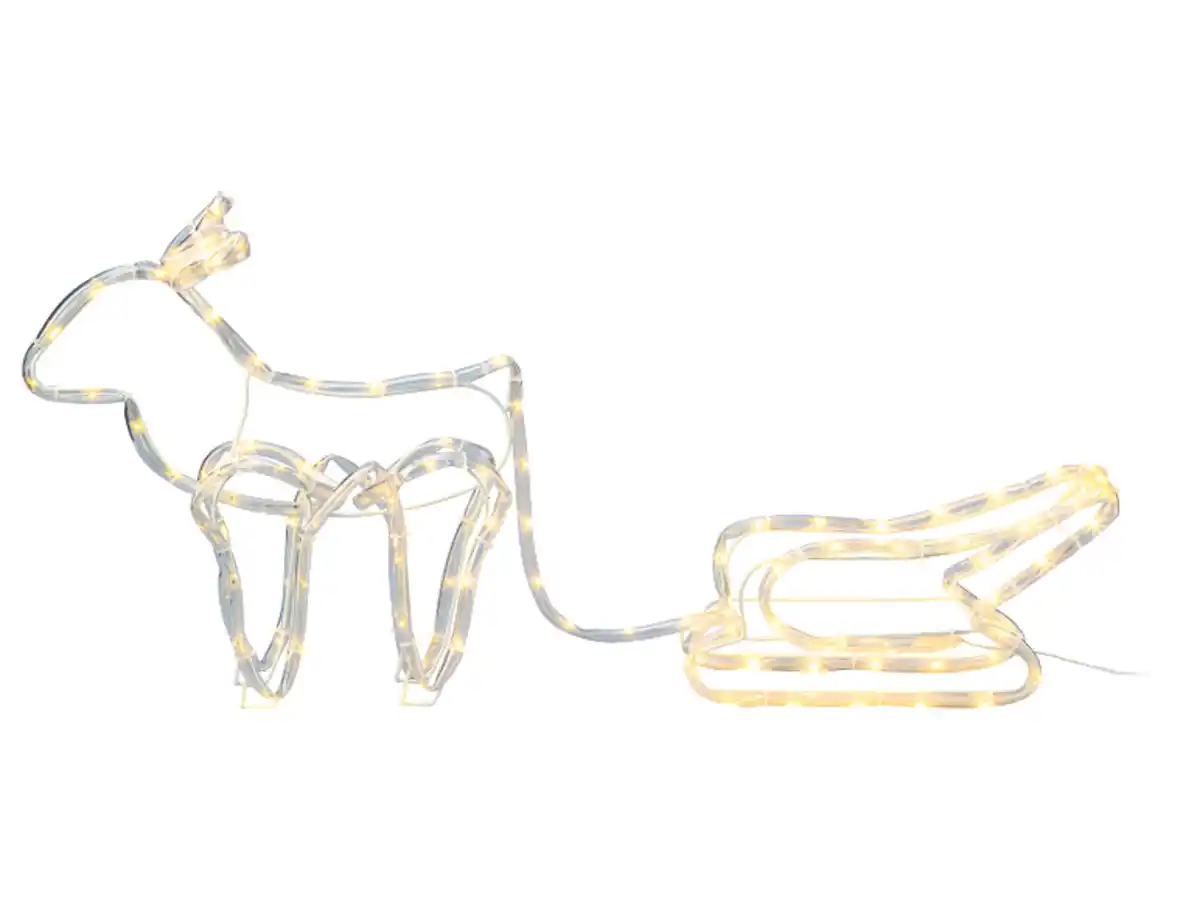 Bild 1 von LIVARNO® 3D-Lichterschlauchfigur