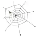 Bild 1 von Halloween Spinnennetz oder Spinnenvorhang