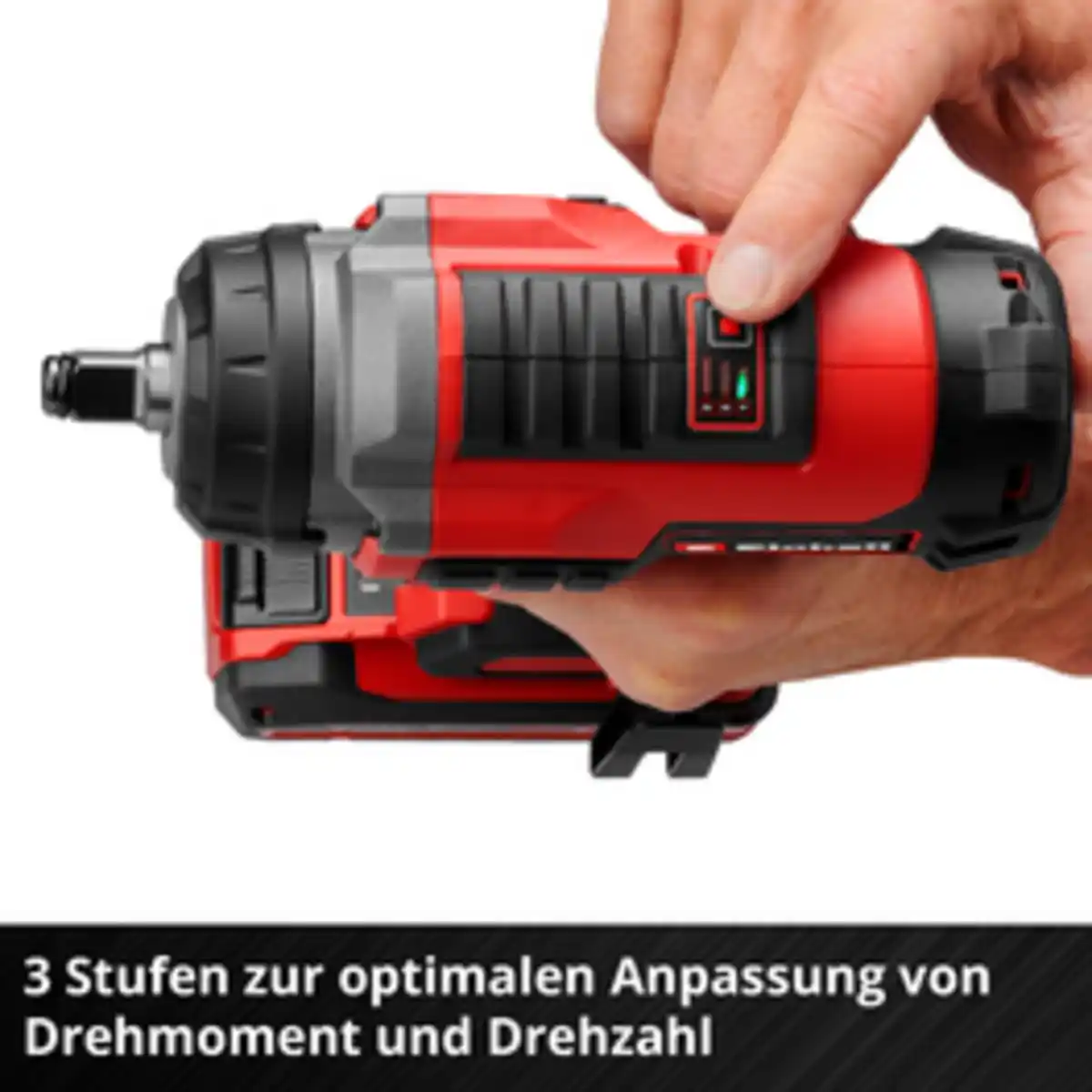 Bild 2 von EINHELL Akku-Schlagschrauber »IMPAXXO 18/450«, rot/schwarz, HxL: 21 x 20 cm, ohne Akku
