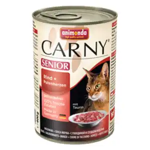 animonda CARNY Katzen-Nassfutter »Carny«, Rind/Pute, 400 g