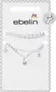Bild 2 von ebelin Fußketten mit Strass, Silber-Optik, 2 St