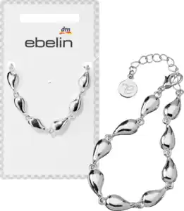 ebelin Armband Tropfen, Silber-Optik, 1 St