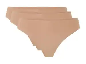 ESMARA® Damen Lasercut-Strings, 3 Stück