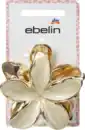 Bild 1 von ebelin Haarklammer Blume, weiß/Gold-Optik, 1 St