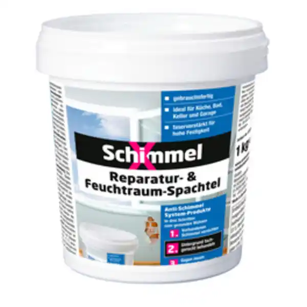 Bild 2 von SchimmelX Reparatur- und Feuchtraumspachtel 1 kg