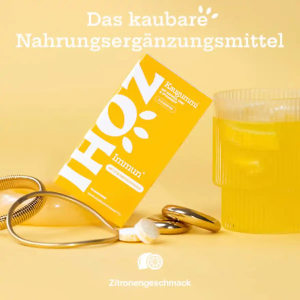 Bild 4 von ZOHI Kaugummi, Immun Zitrone, zuckerfrei, 10 St