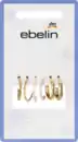 Bild 2 von ebelin Creolen Gold-Optik, 6 St
