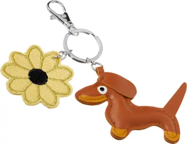 Bild 2 von ebelin Schlüssel- & Taschenanhänger, Dackel & Sonnenblume, 1 St