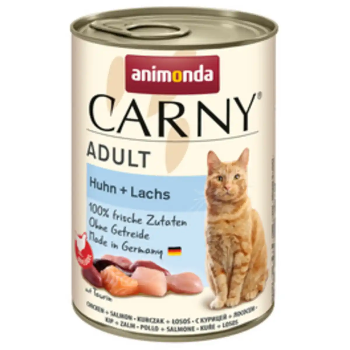 Bild 1 von animonda CARNY Katzen-Nassfutter »Carny«, Huhn/Lachs, 400 g