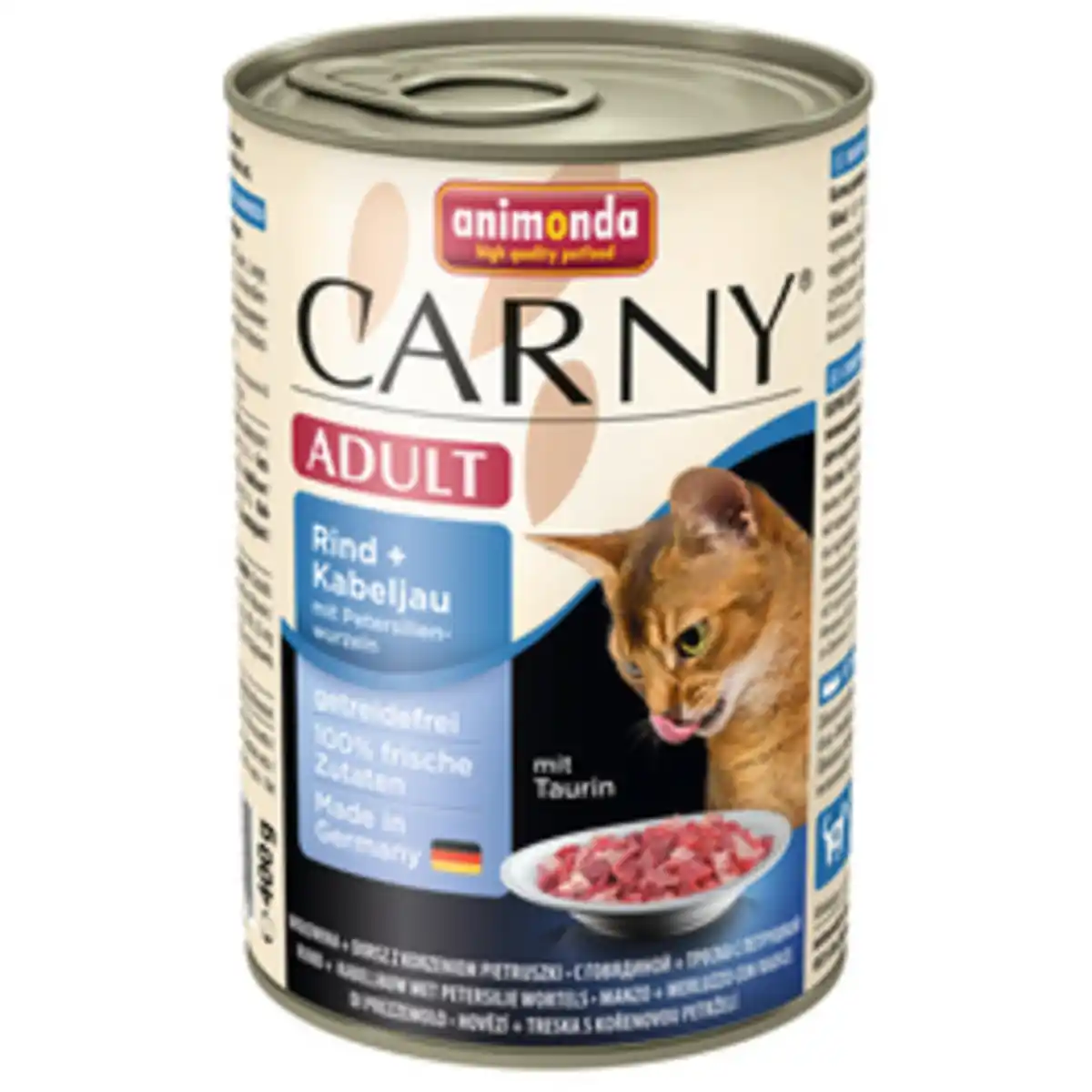 Bild 1 von animonda CARNY Katzen-Nassfutter »Carny«, Rind/Kabeljau/Petersilie, 400 g