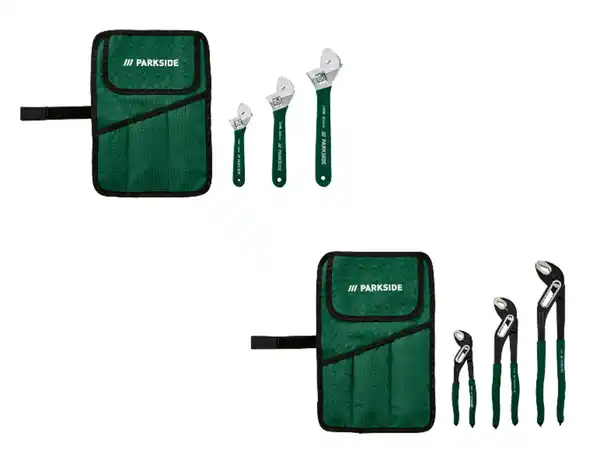 Bild 3 von PARKSIDE® Rollgabelschlüssel-Set / Wasserpumpenzangen-Set