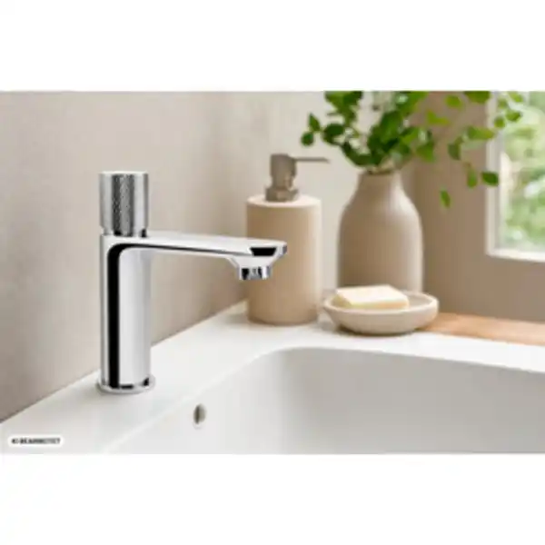Bild 2 von WELLWATER Armatur »Torbole«, chromfarben, Einhebelmischer, Durchflussmenge: 9 l/min