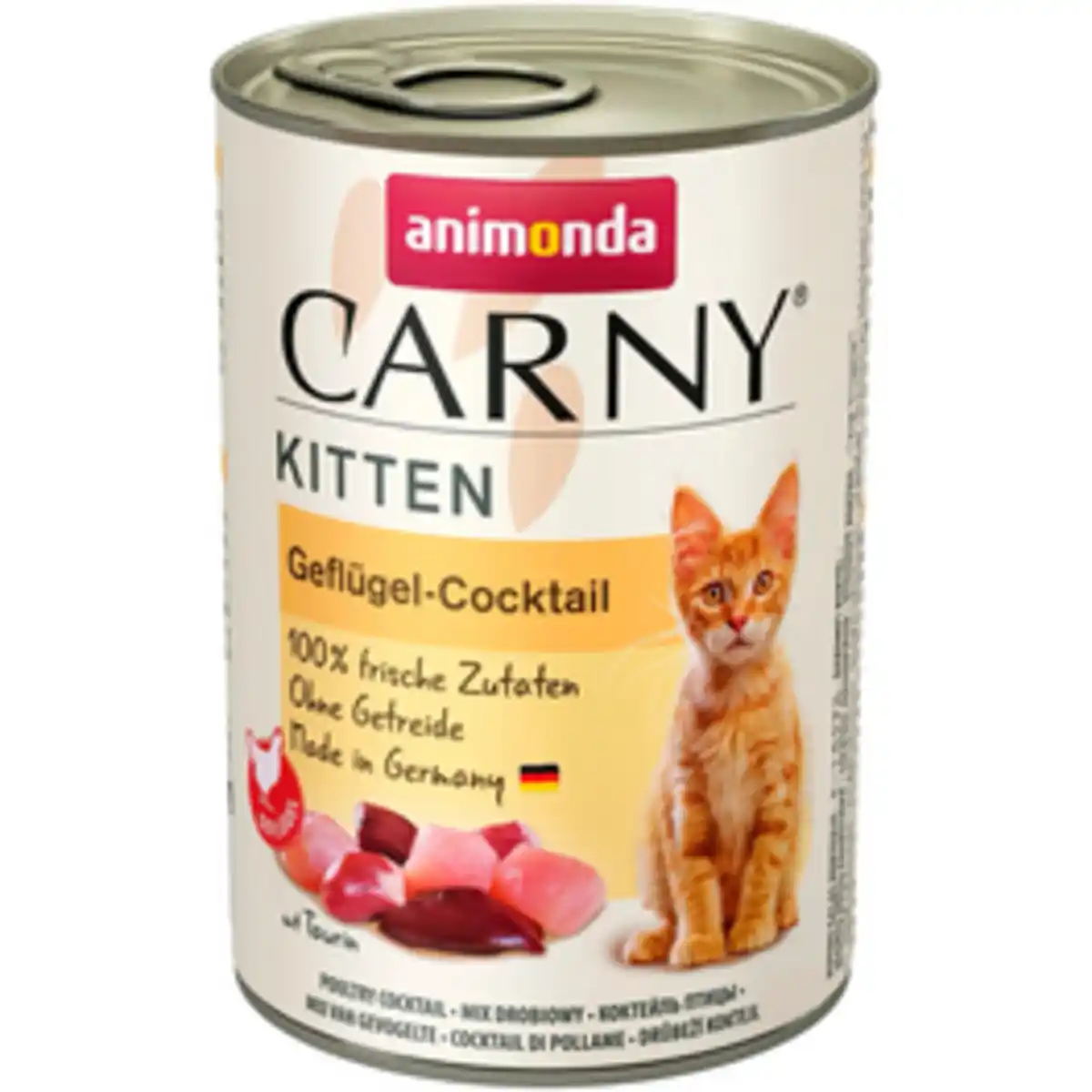 Bild 1 von animonda CARNY Katzen-Nassfutter, Carny Kitten Geflügel-Cocktail, 400 g