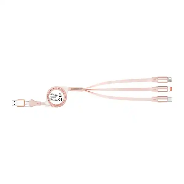 Bild 3 von AMBIANO Aufrollbares 3-in-1-Ladekabel