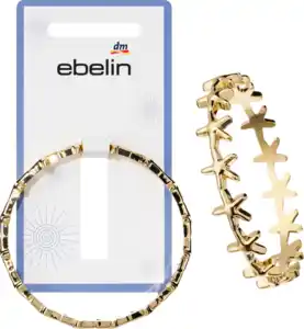 ebelin Armreif Seestern, Gold-Optik, 1 St