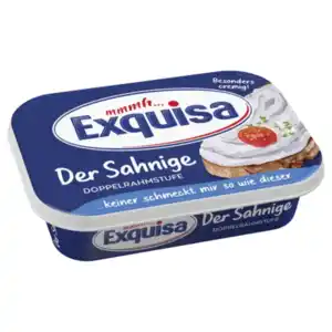 Exquisa oder Miree Frischkäse-Zubereitung