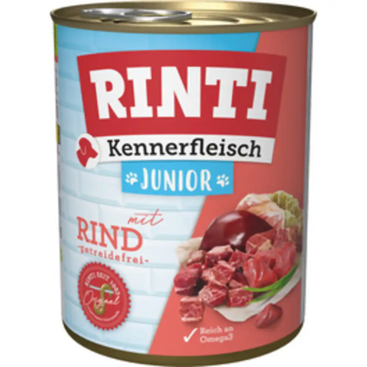 Bild 2 von RINTI Hunde-Nassfutter »Kennerfleisch«, Rind, 1 Dose