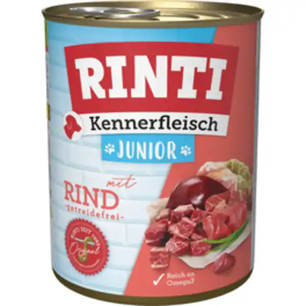 Bild 2 von RINTI Hunde-Nassfutter »Kennerfleisch«, Rind, 1 Dose