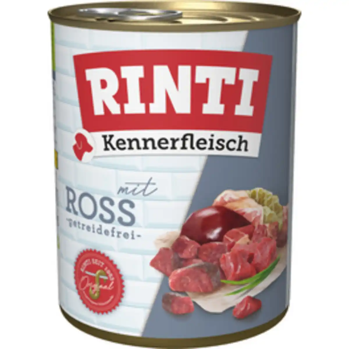 Bild 2 von RINTI Hunde-Nassfutter »Kennerfleisch«, Ross, 1 Dose
