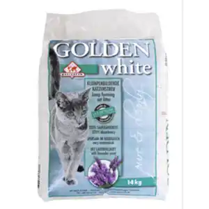 GOLDEN Katzenstreu »white«, 1 Sack, 14,27 kg