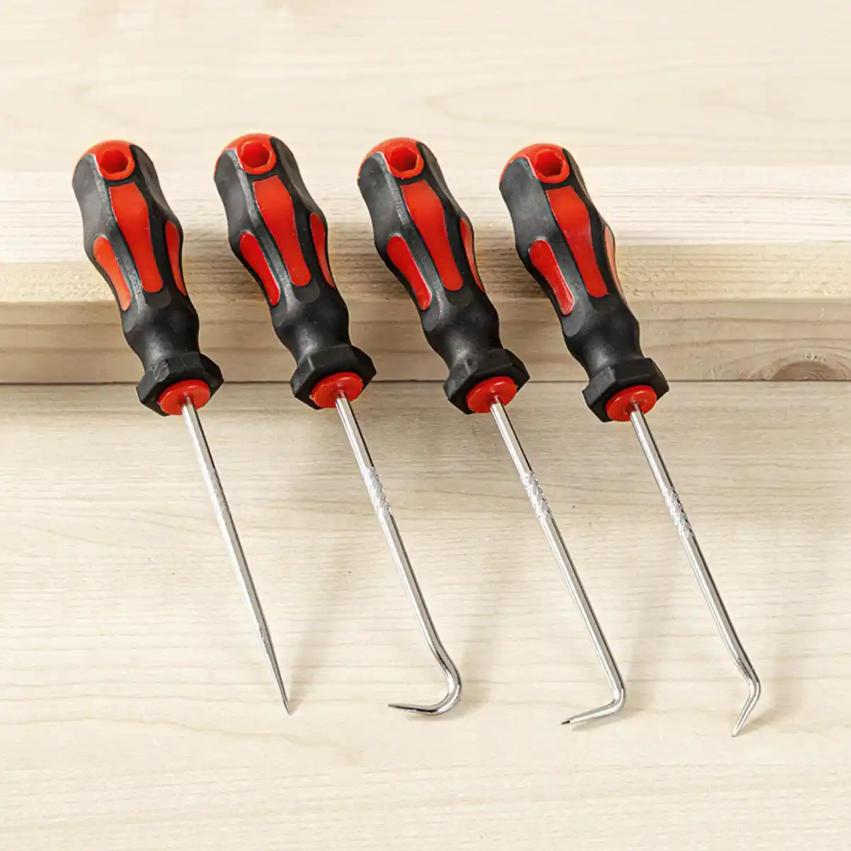 Bild 1 von Kraft Werkzeuge Präzisionshaken-Set 4-tlg.