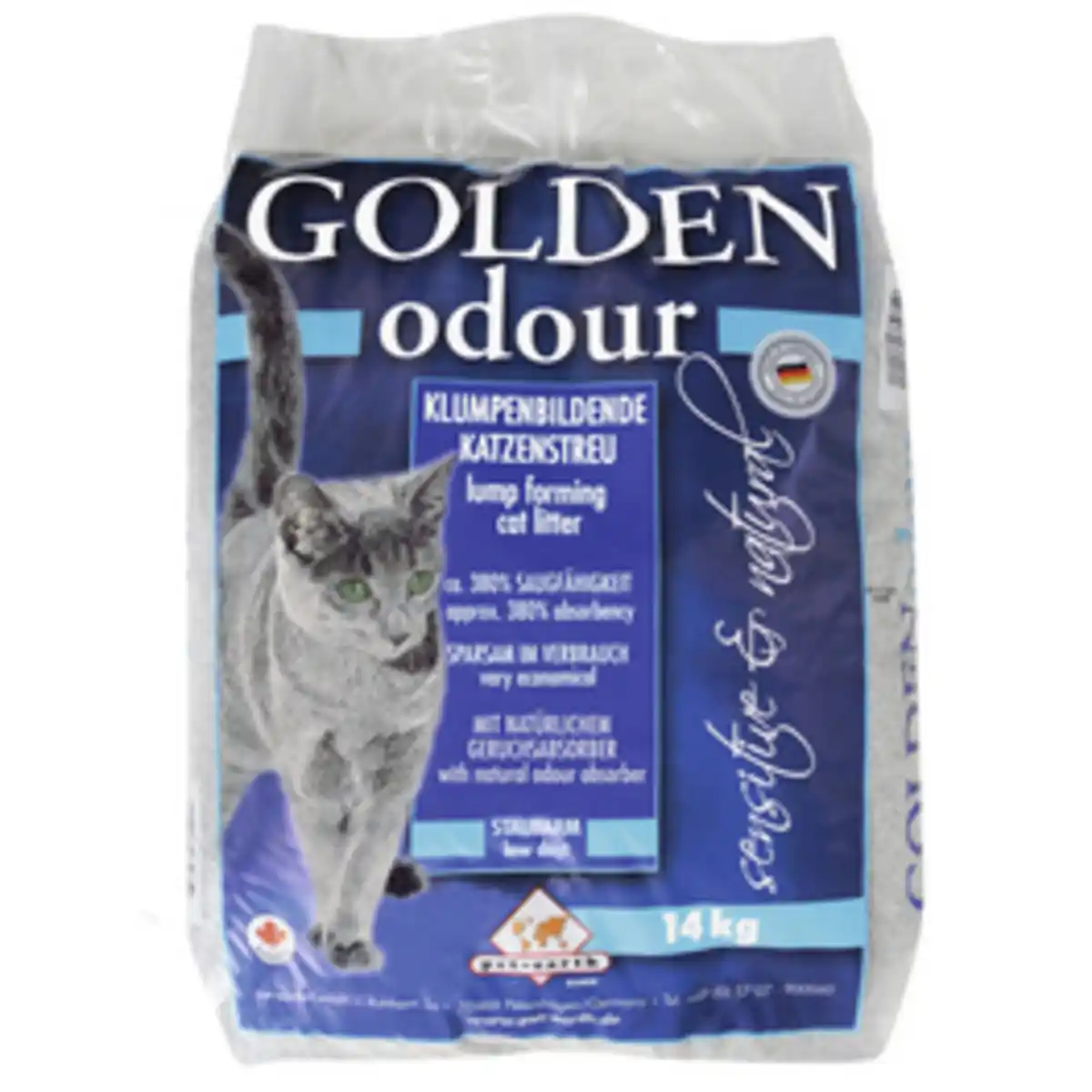 Bild 1 von GOLDEN Katzenstreu »Odour«, 1 Sack, 14,1 kg