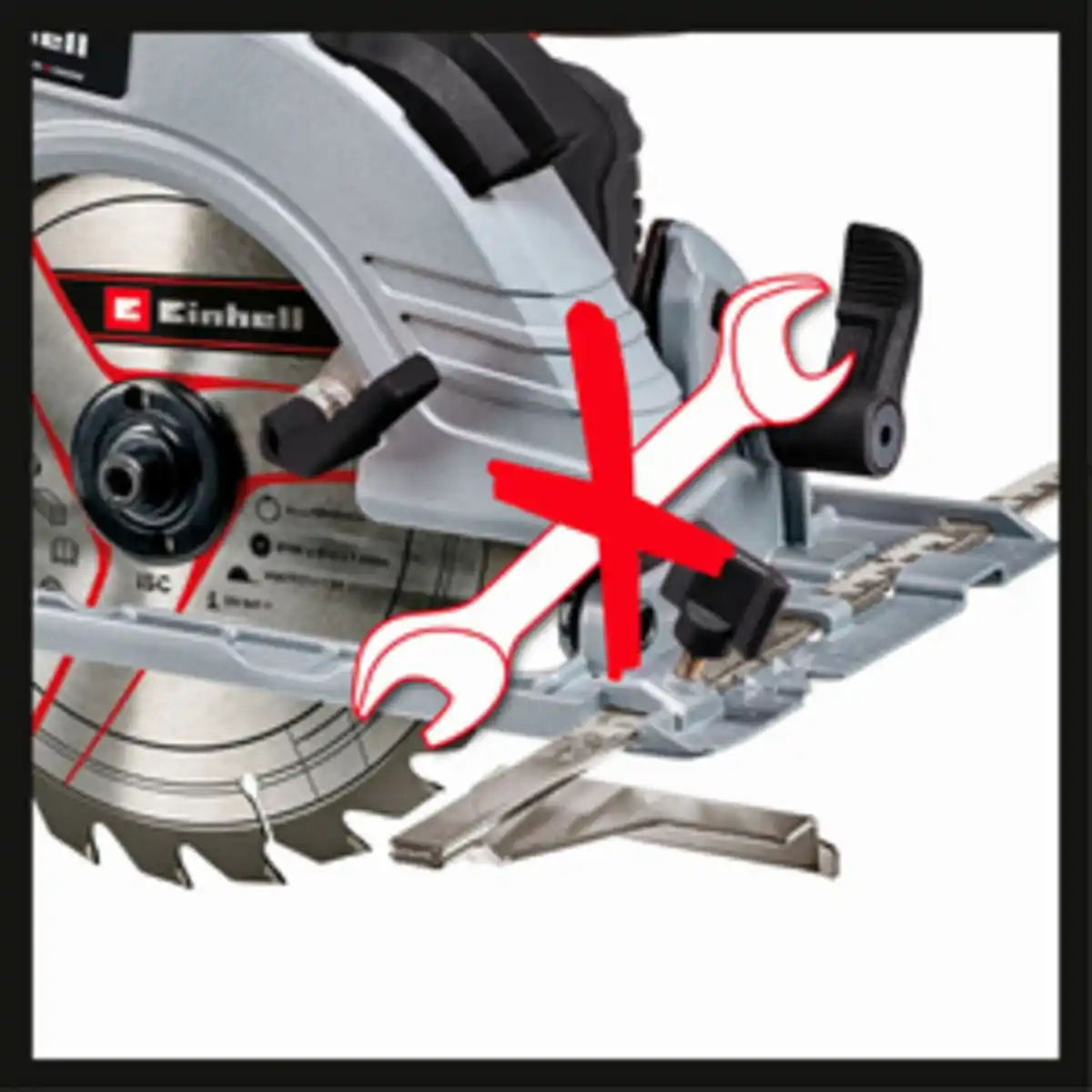 Bild 3 von EINHELL Akku-Handkreissäge »TP-CS 18/190 Li BL - Solo«, Power X-Change, 18 V, ohne Akku