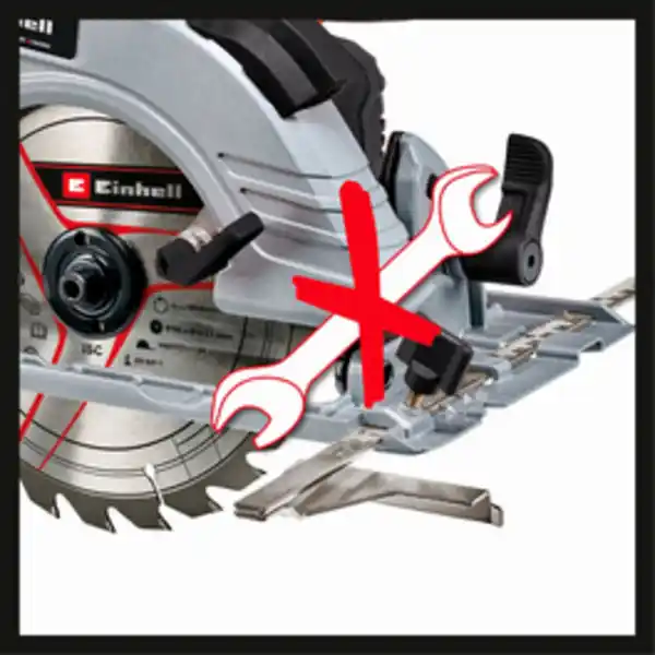 Bild 3 von EINHELL Akku-Handkreissäge »TP-CS 18/190 Li BL - Solo«, Power X-Change, 18 V, ohne Akku