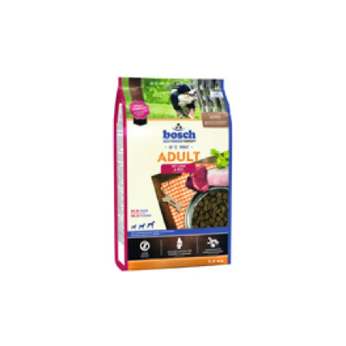 Bild 1 von BOSCH PETFOOD Hundetrockenfutter, 3 kg, Lamm/Reis