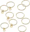 Bild 3 von ebelin Haar-Piercings, Gold-Optik, 10 St