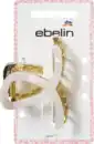 Bild 1 von ebelin Haarklammer Loop-Form, weiß/Gold-Optik, 1 St
