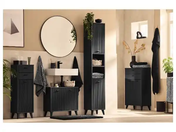 Bild 3 von LIVARNO® Bad-Seitenschrank »Montreal«, L 60,4 x B 28 x H 96 cm