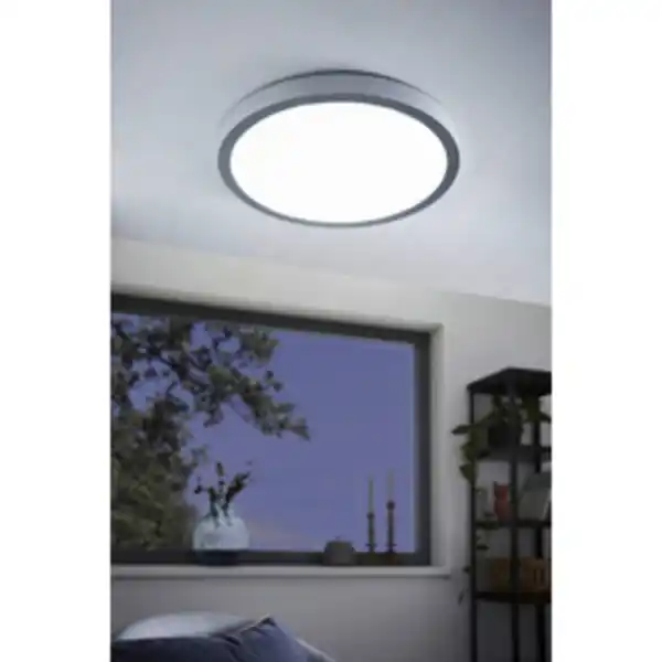 Bild 2 von EGLO LED-Aufbauleuchte »FUEVA 1«, 25W, 4000 k, 2600 lm, Alu silber, (HxØ): 3 x 40 cm
