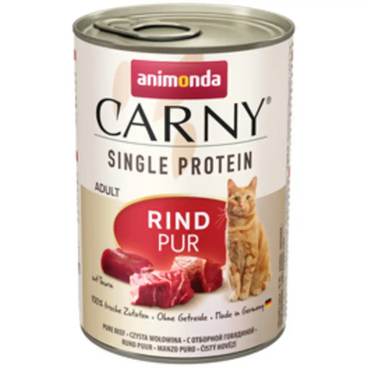 Bild 1 von animonda CARNY Katzen-Nassfutter »Single Protein«, Rind, 400 g