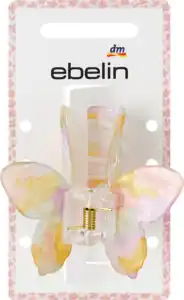 ebelin Haarklammer Schmetterling, bunt, 1 St