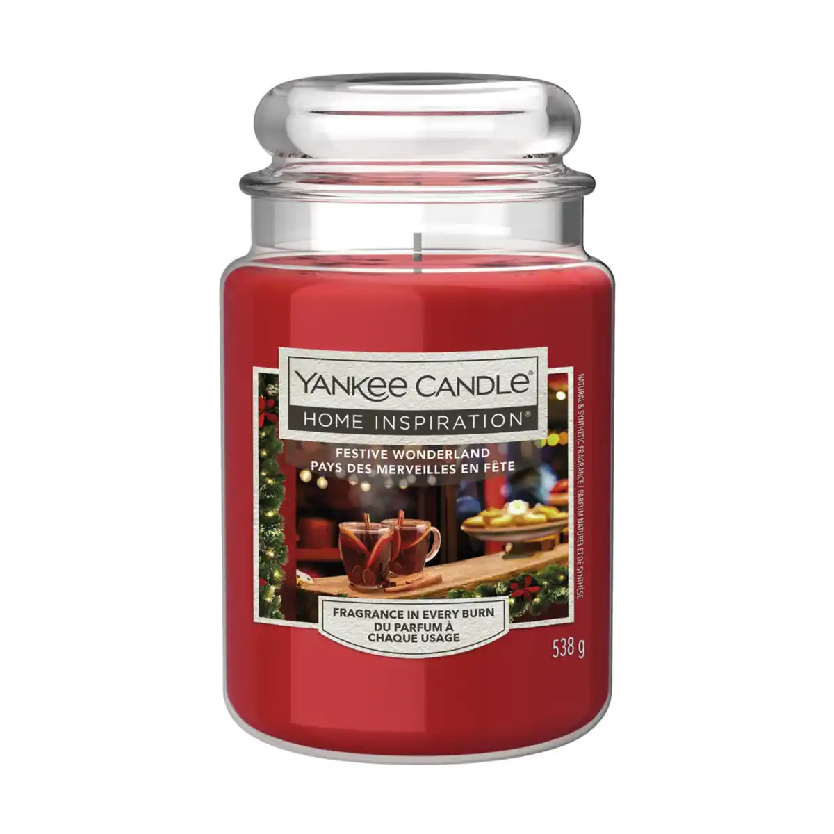 Bild 2 von YANKEE CANDLE Duftkerze Large Jar Festive Wonderland Glas 538g