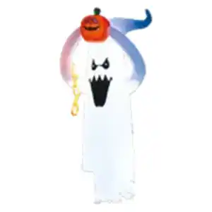 Aufblasbarer Geist mit LED oder LED-Kerker-Kette