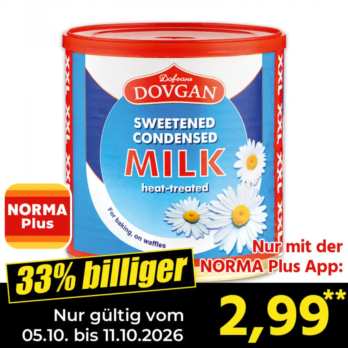 Bild 1 von Dovgan Gezuckerte Kondensmilch XXL