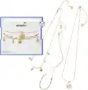 Bild 1 von ebelin Halsketten maritim mit Perlen, Gold-Optik, 3 St