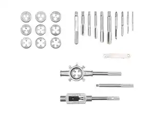 PARKSIDE® Gewindebohrer-Schneideisen-Set, 21-teilig