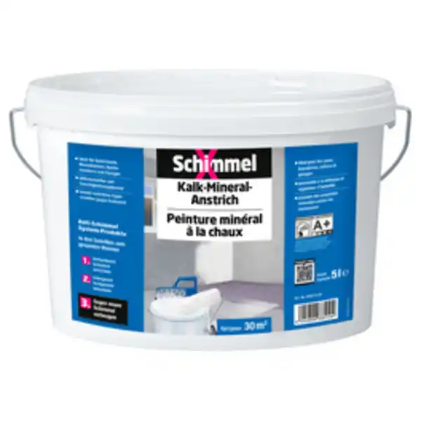 Bild 3 von DECOTRIC Anstrich, Kalk-Mineral-Anstrich D/F 5 Liter, weiß