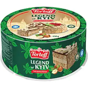 "TORTOFF" Torte "Legend of Kyiv" mit Creme 60% und Haselnüss...