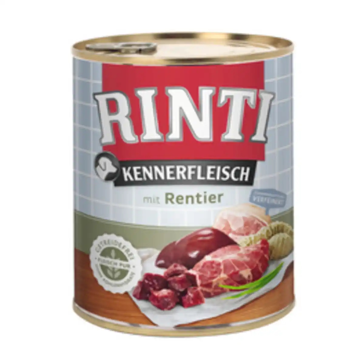 Bild 1 von RINTI Hunde-Nassfutter »Kennerfleisch«, Rentier, 1 Dose