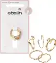 Bild 1 von ebelin Ringe Gold-Optik, 5 St