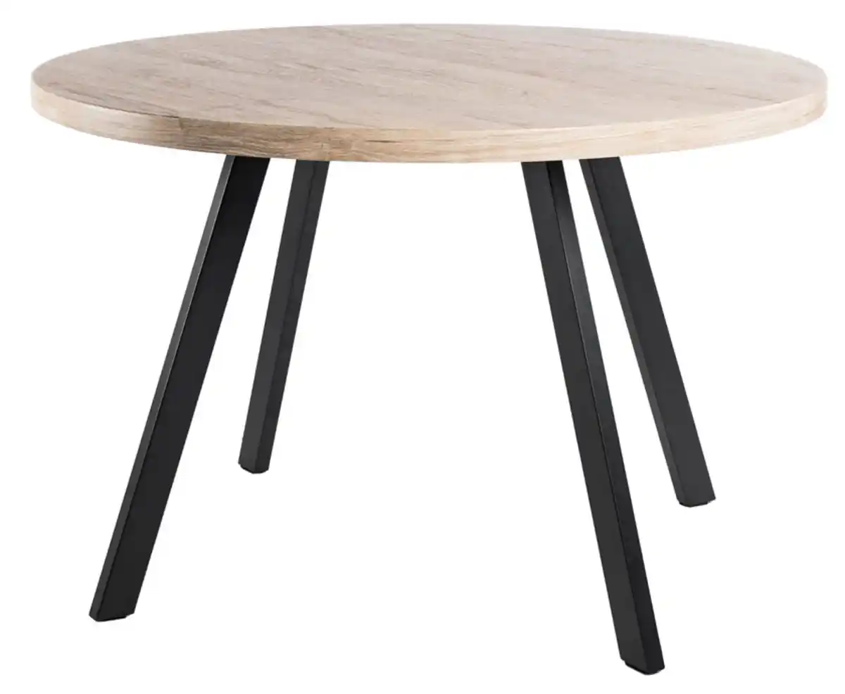 Bild 1 von Tisch Ada Braun/Schwarz 120x76x120 cm