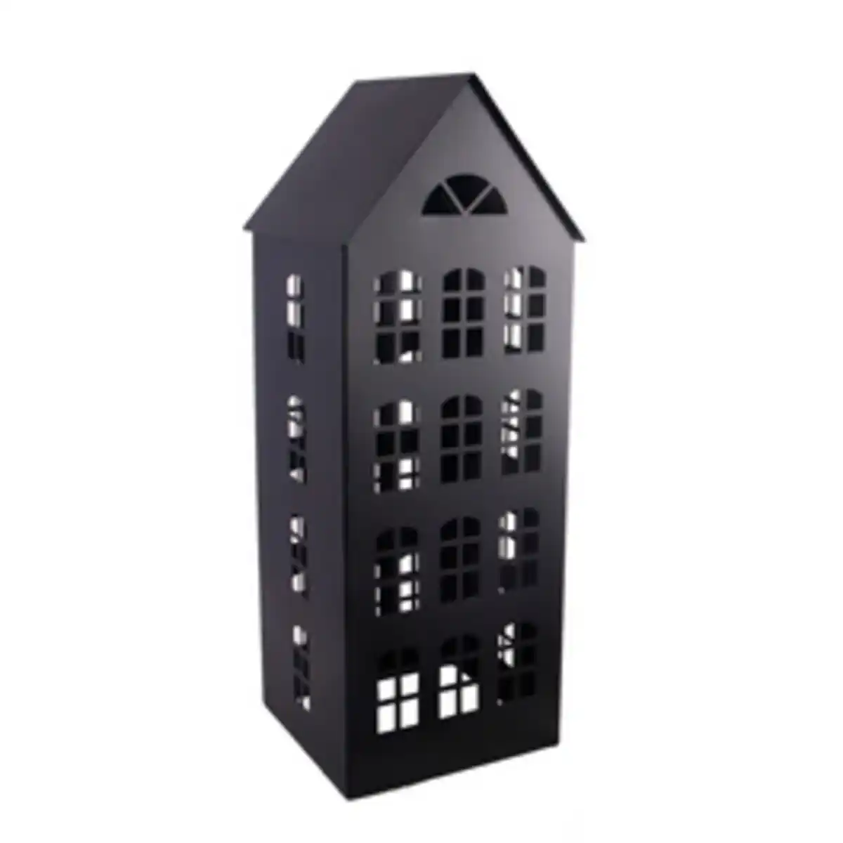 Bild 1 von CASAYA Dekohaus »Metallhaus«, BxHxT: 22 x 57 x 21,5 cm, schwarz