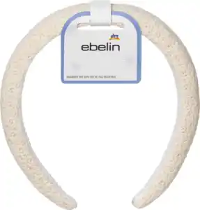 ebelin Haarreif gepolstert, beige, 1 St
