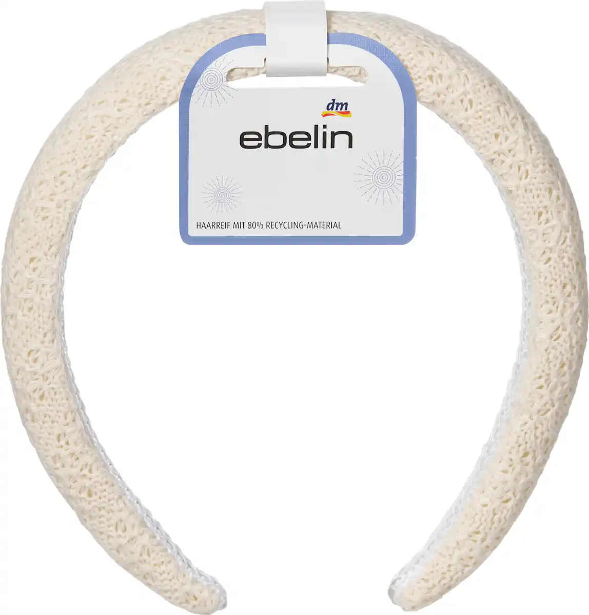 Bild 1 von ebelin Haarreif gepolstert, beige, 1 St